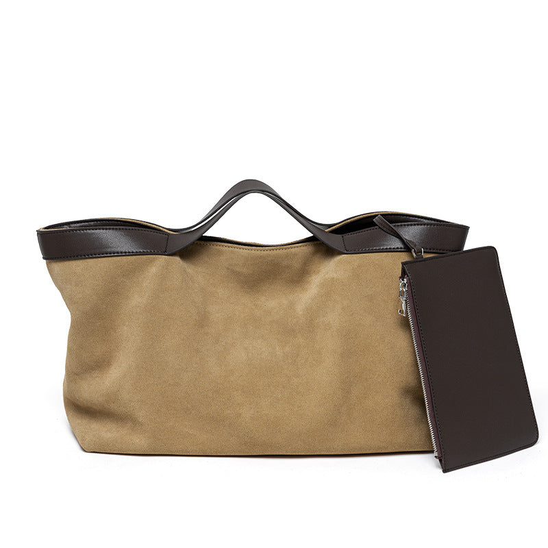 Vintage Cowhide Women’s Shoulder Tote Bag