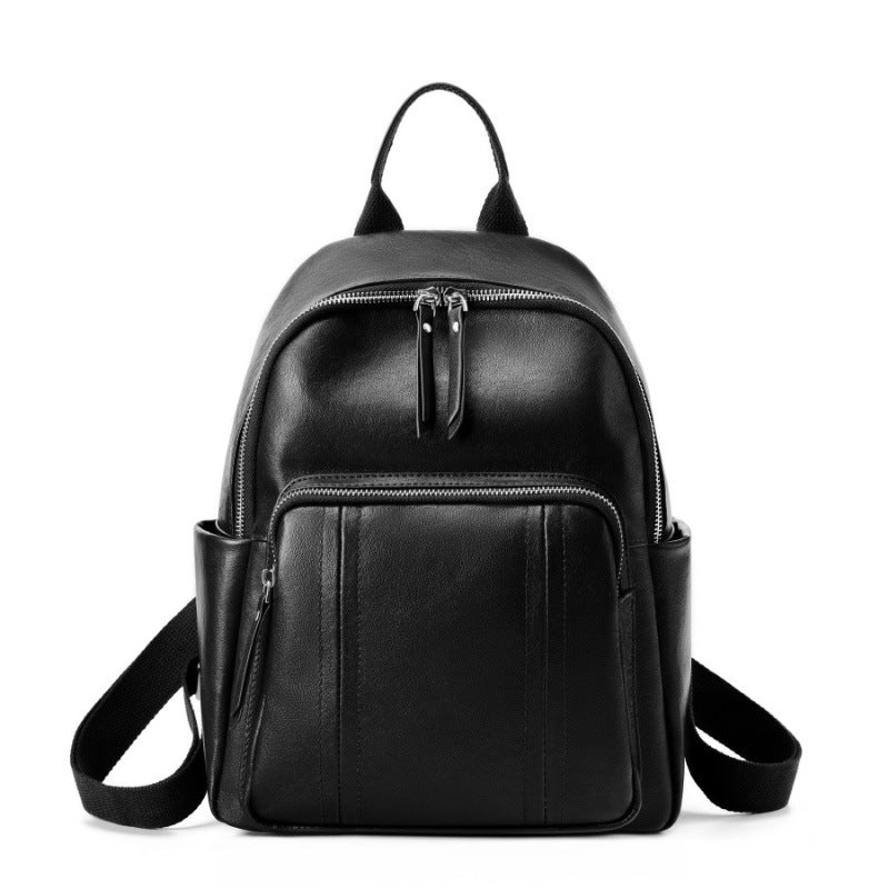 Vegetable Tanned Cowhide Large Capacity Women’s Backpack