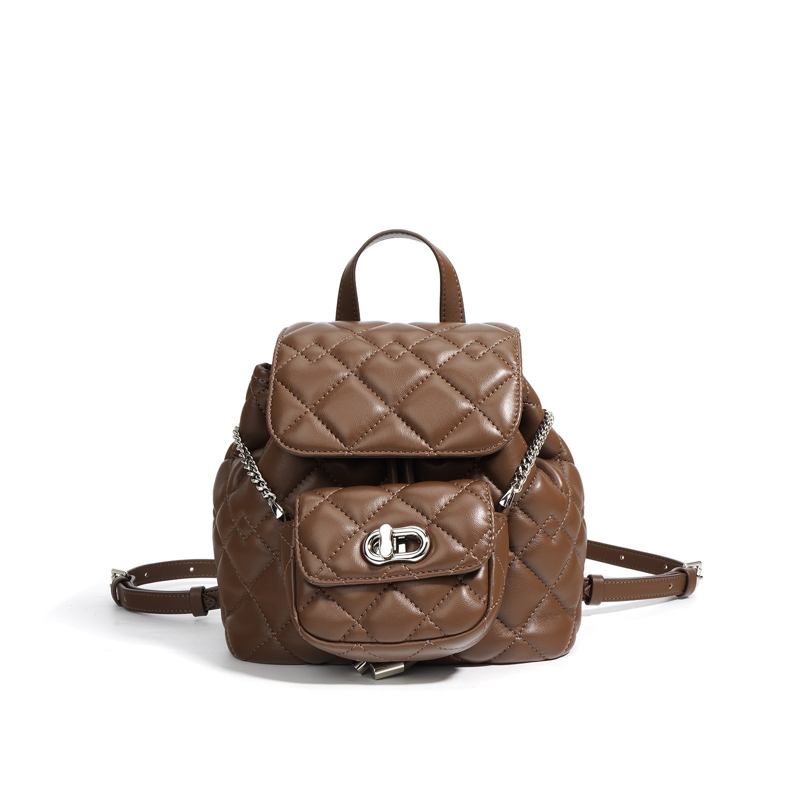 High-End Rhombic Women’s Travel Backpack