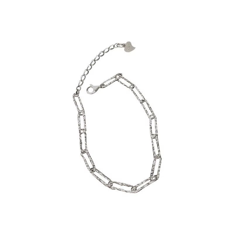 Wholesale 925 Silver Bracelet Women 925 Sterling Silver Luxury 18K Gold Plated Chain Bracelet Zircon Bracelet Jewelry Women