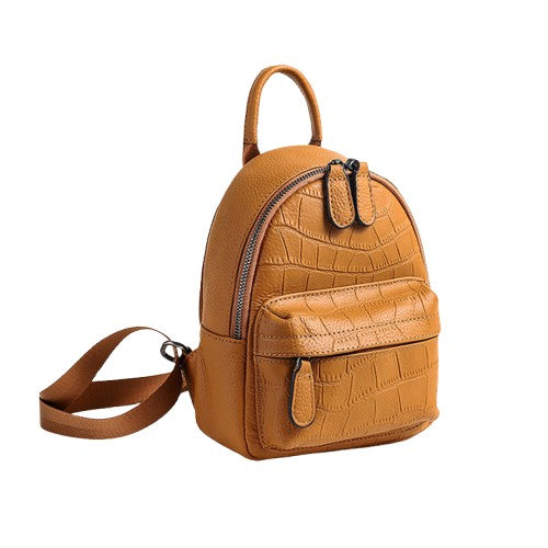 Mini Cowhide Women’s Leather Backpack