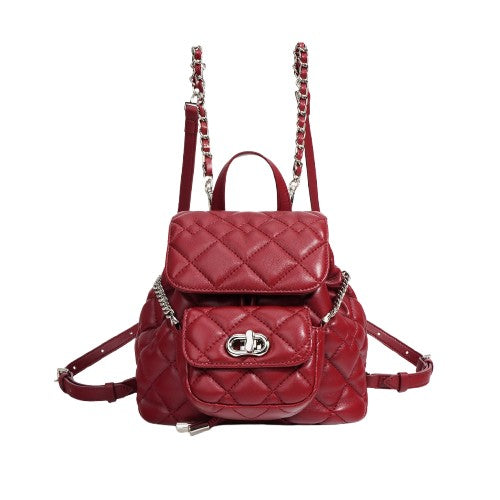 High-End Rhombic Women’s Travel Backpack