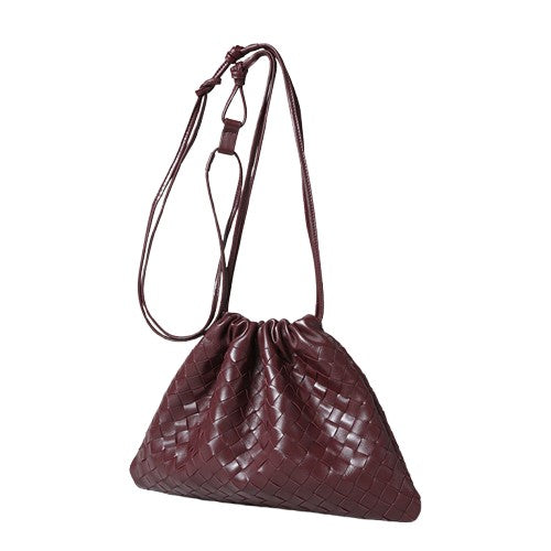 Sheepskin Woven High-End Women’s Crossbody Bag