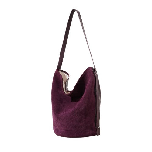 Exquisite Frosted Cowhide Women’s Bucket Bag