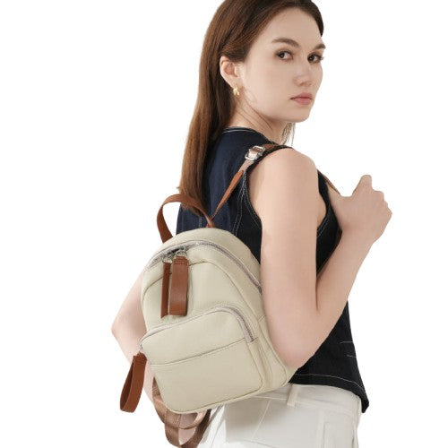 Genuine Leather Large Capacity Women’s Backpack