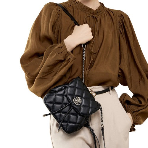 Korean Style Large Capacity Women’s Leather Backpack