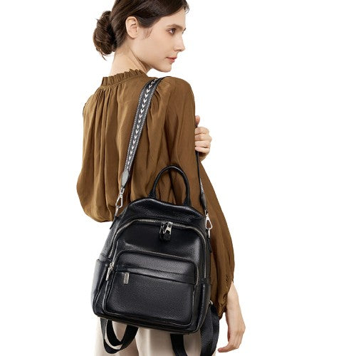 Soft Cowhide Large Capacity Women’s Backpack