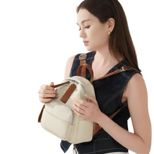 Genuine Leather Large Capacity Women’s Backpack