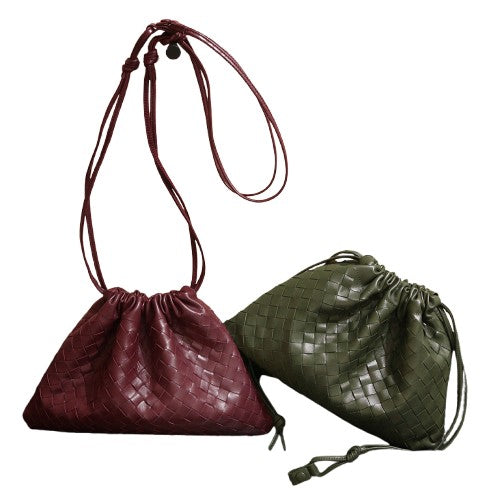 Sheepskin Woven High-End Women’s Crossbody Bag