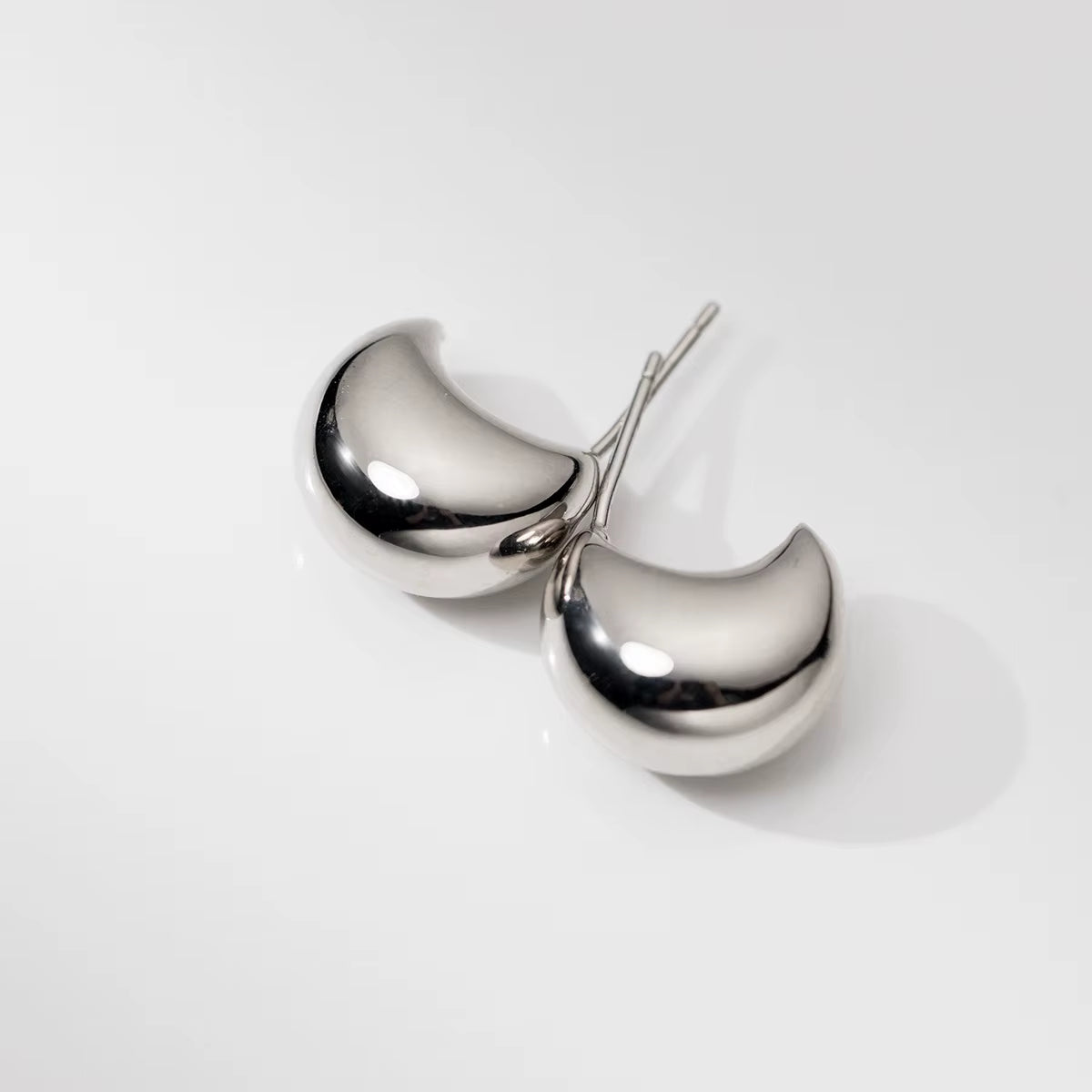 Wholesale Earring Jewelry S925 Silver Stud Earrings Women Gold Plated Sterling Silver Big Stud Earrings Women