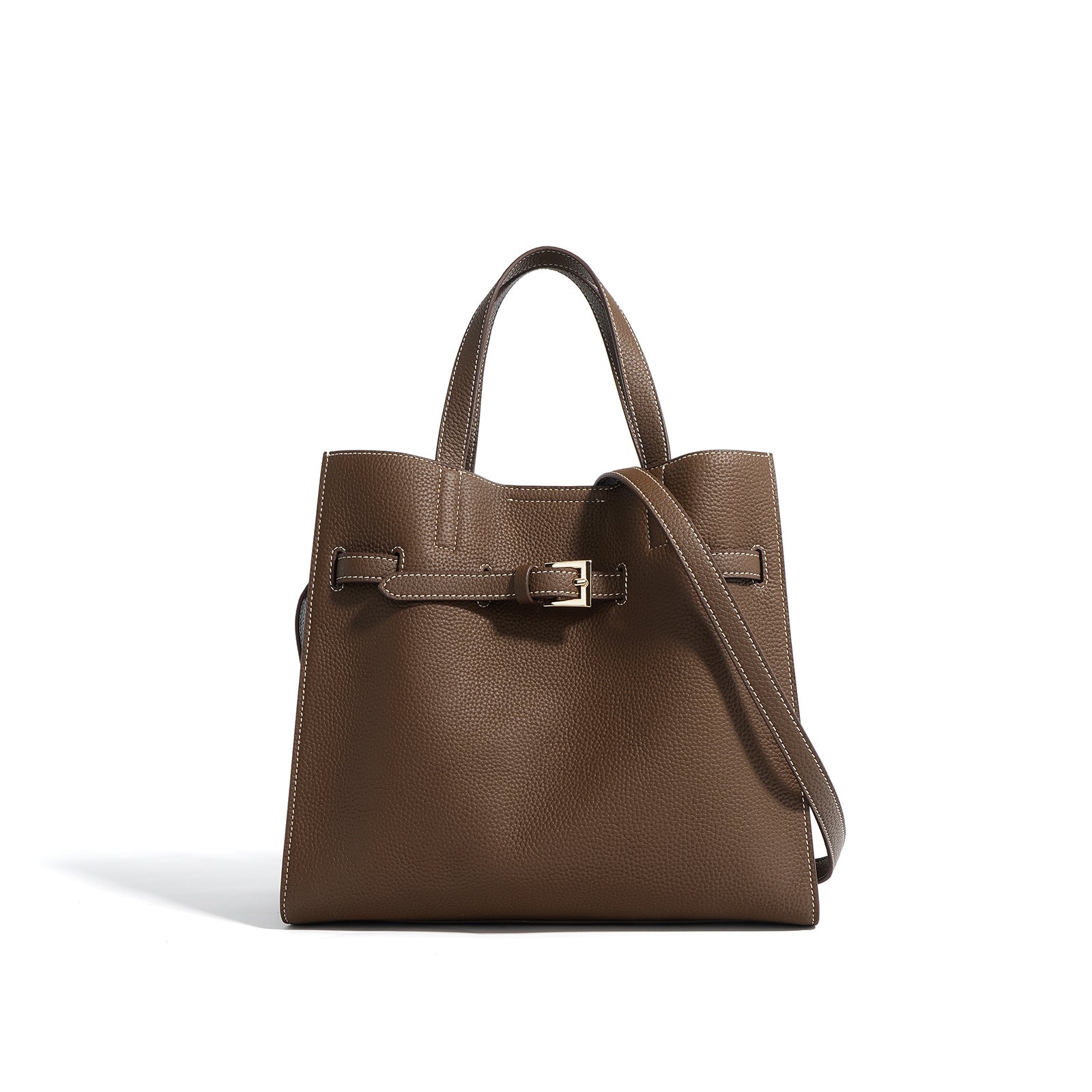 High-End Cowhide Large Capacity Women’s Tote Bag