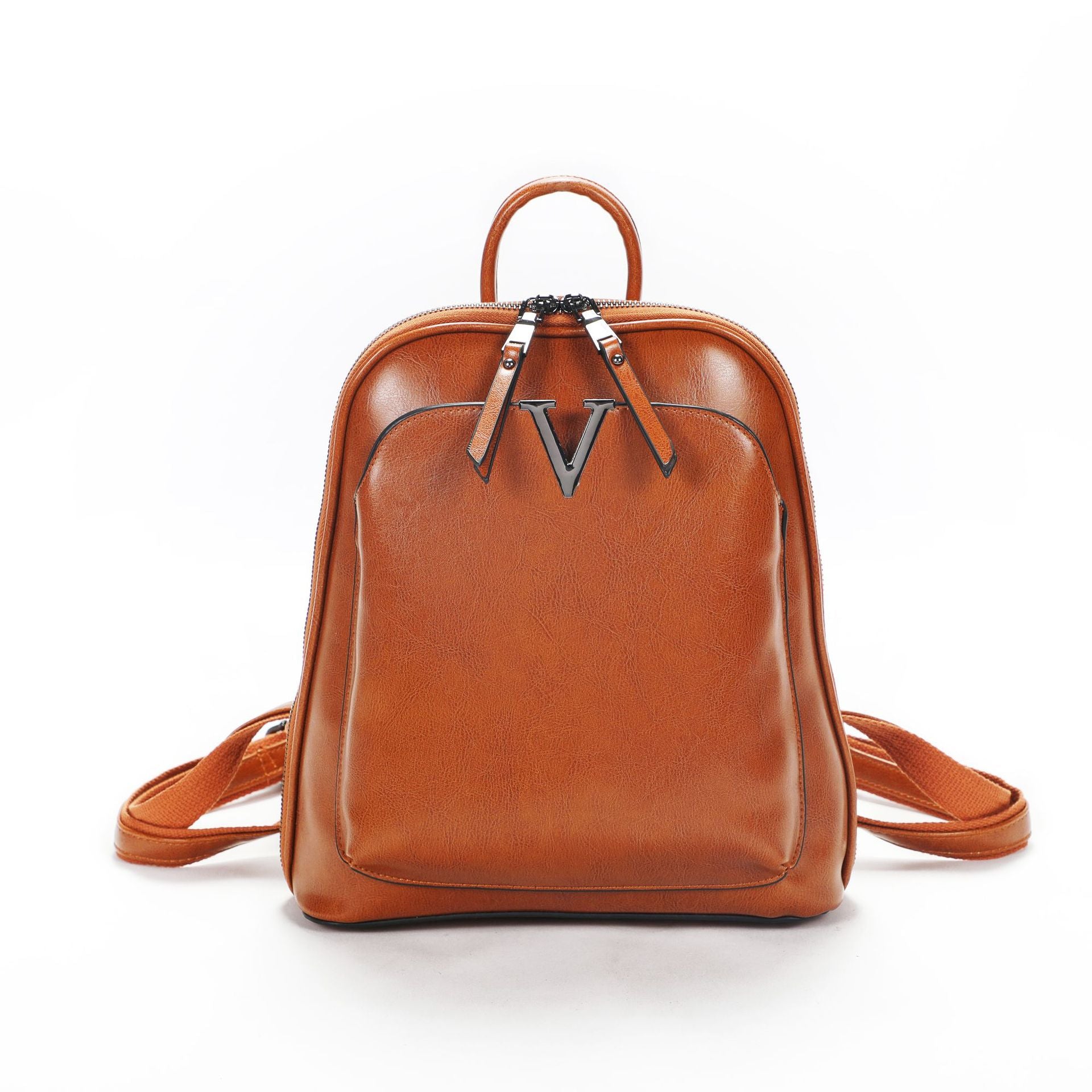 Genuine Leather Multifunctional Women’s Backpack