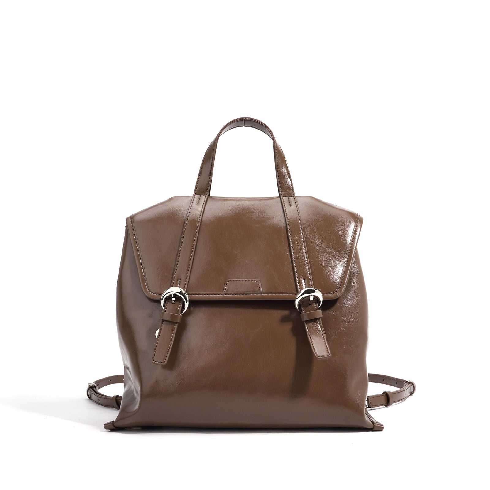 High-End Genuine Leather Women’s Backpack