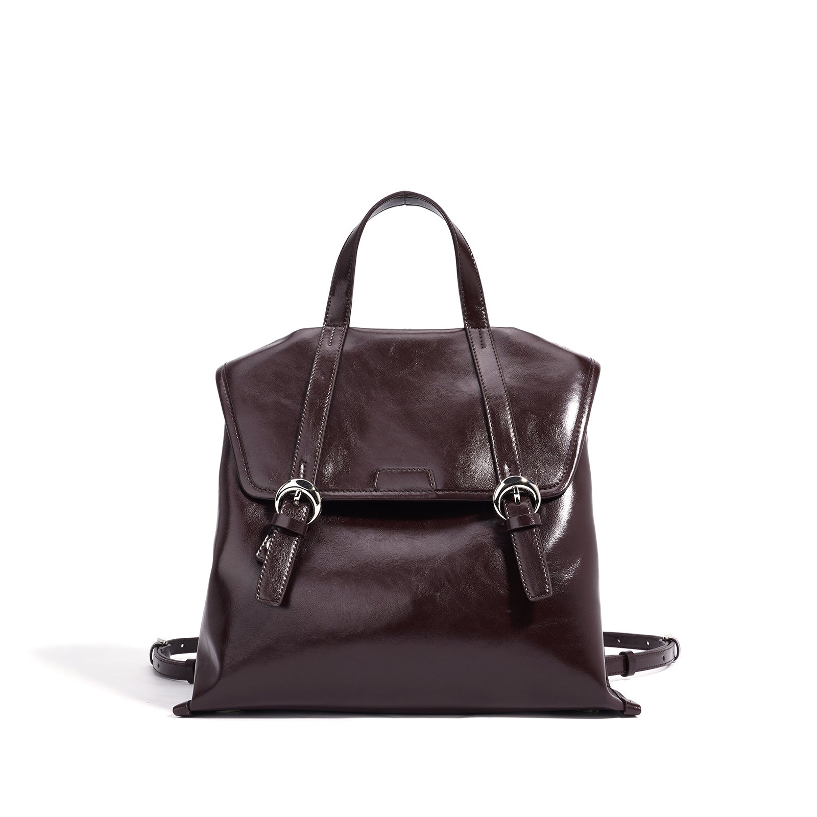 High-End Genuine Leather Women’s Backpack