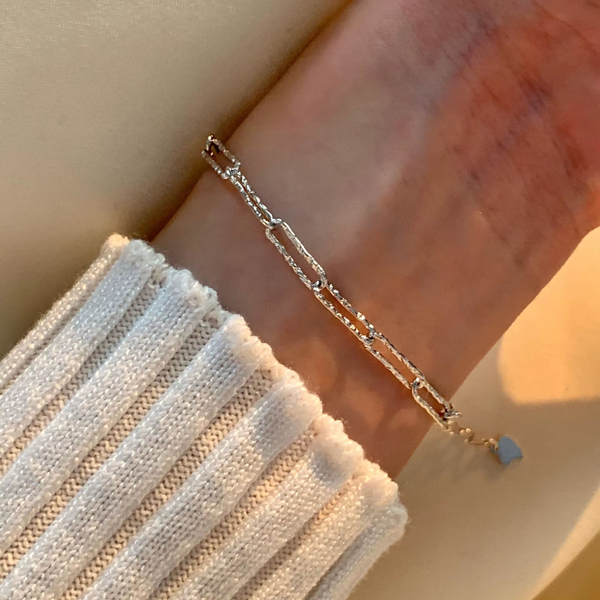Wholesale 925 Silver Bracelet Women 925 Sterling Silver Luxury 18K Gold Plated Chain Bracelet Zircon Bracelet Jewelry Women