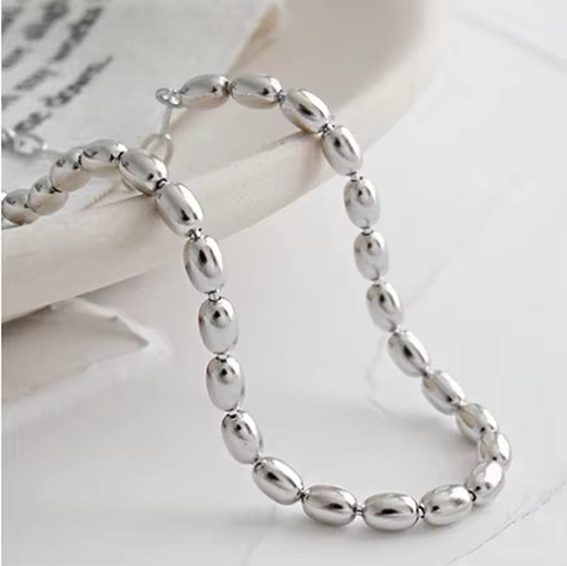 Wholesale 925 Silver Bracelet Women Gold Plated Sterling Silver Small Beads Chain Bracelet Jewelry for Women