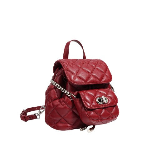 High-End Rhombic Women’s Travel Backpack