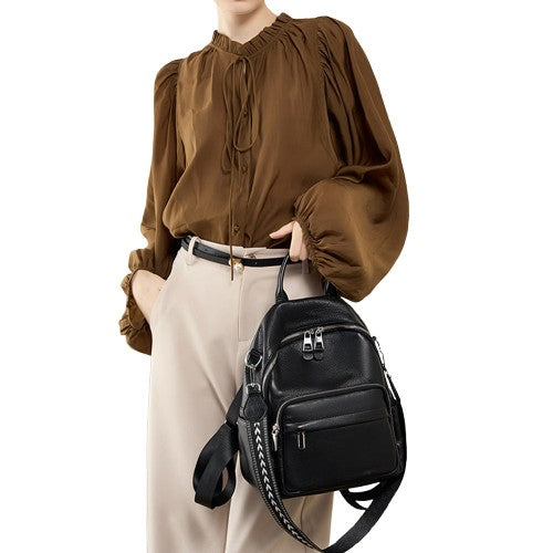 Soft Cowhide Large Capacity Women’s Backpack