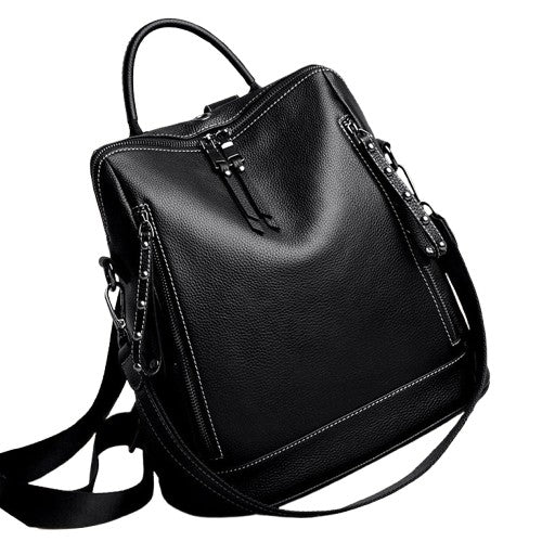 Genuine Leather Trendy Women’s Backpack