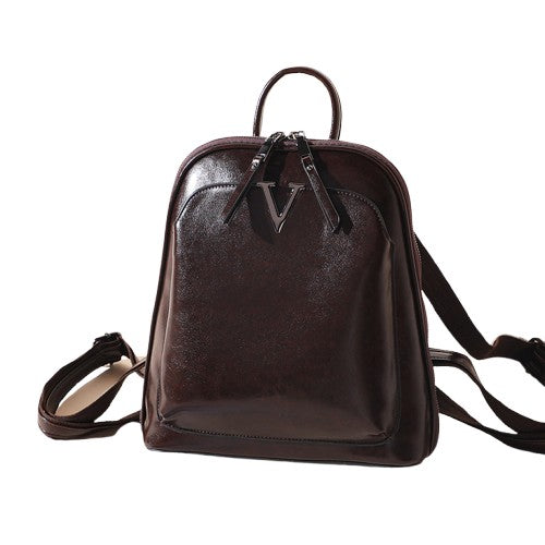 Genuine Leather Multifunctional Women’s Backpack