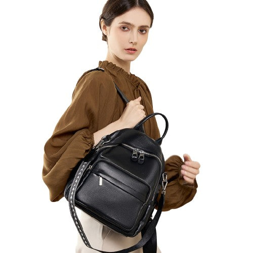 Soft Cowhide Large Capacity Women’s Backpack