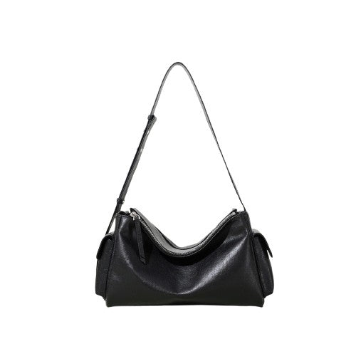 Retro Hobo Cowhide Women’s Baguette Bag
