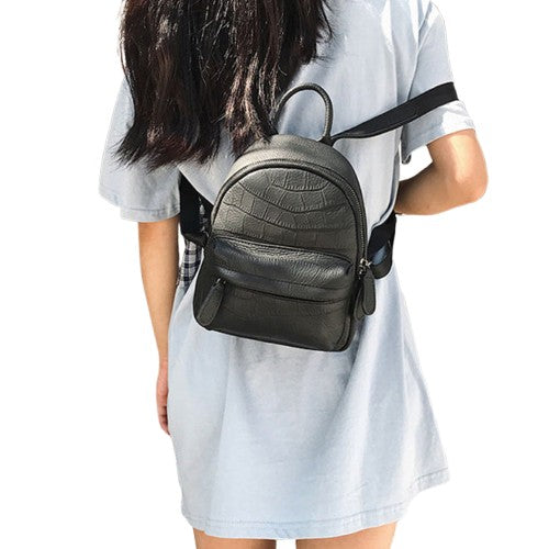 Mini Cowhide Women’s Leather Backpack