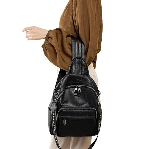 Soft Cowhide Large Capacity Women’s Backpack