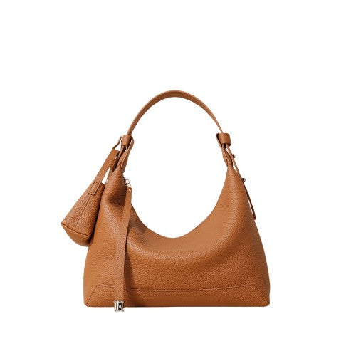 Genuine Leather Women’s Lunch Box Shoulder Bag