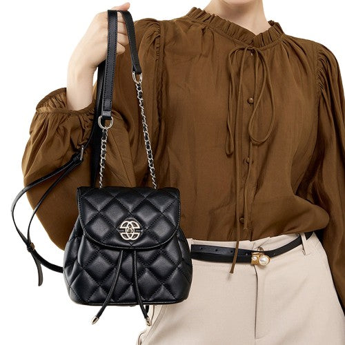 Korean Style Large Capacity Women’s Leather Backpack