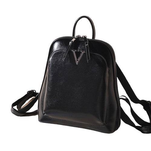 Genuine Leather Multifunctional Women’s Backpack