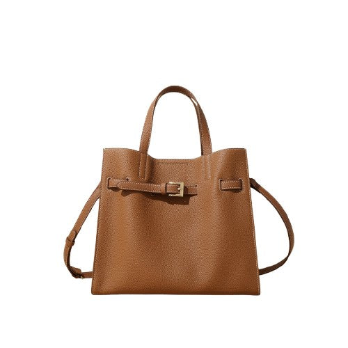High-End Cowhide Large Capacity Women’s Tote Bag