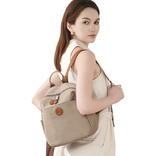 Oxford Cowhide Multi Compartment Women’s Backpack