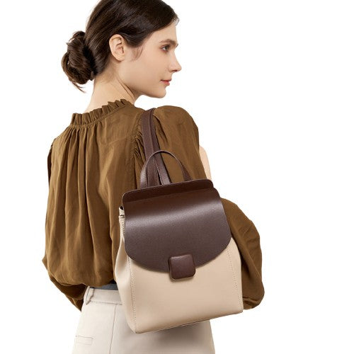 Small Leather Women’s Travel Backpack